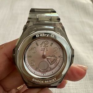 Casio BGA 100-8B (5059) somete pink woman watch